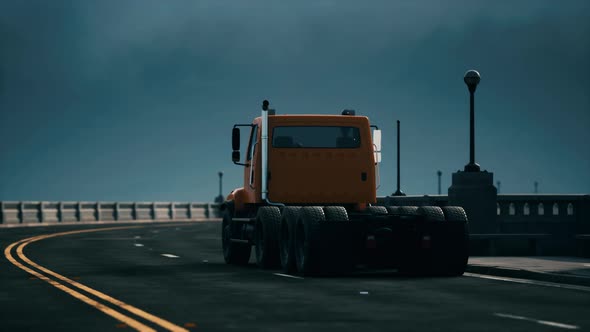 Big Lorry Truck on the Bridge alt
