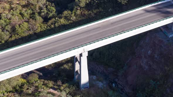 Hyperlapse of a bridge in Morelia, Mexico.