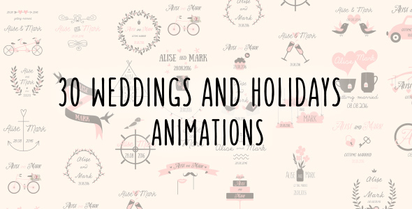 Weddings and Holidays Animations alt