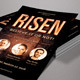 Risen Church Flyer Template - GraphicRiver Item for Sale