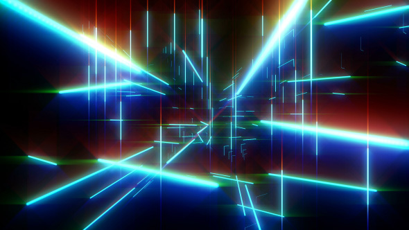 Neon Lasers Matrix Space alt