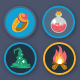 25 Gamification Icon Pack - GraphicRiver Item for Sale