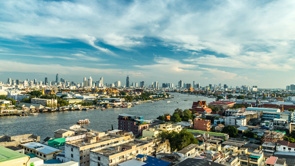  High View Bangkok City and Chao Phraya River