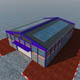 Industrial hangar - 3DOcean Item for Sale