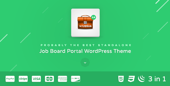 WPJobus - Job Board and Resources WordPress Theme