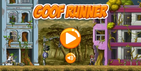 Goof Runner - HTML5 Game Android + AdMob (Construct 3 | Construct 2 | Capx)