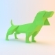 Dog low poly  - 3DOcean Item for Sale