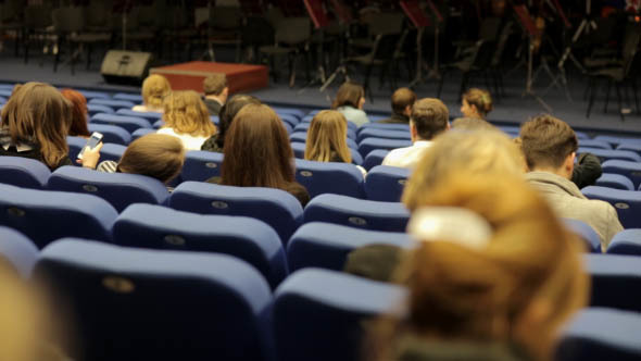 Audience in the Concert Hall