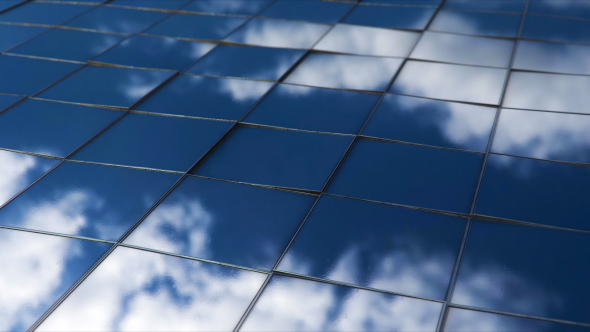 Oscillating Squares Reflecting Clouds