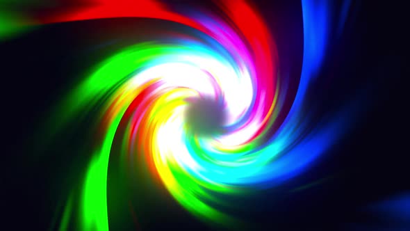 Colorful Abstract Twirl Trendy Background V3