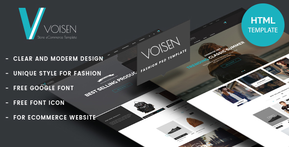 Voisen - Fashion Store HTML Template