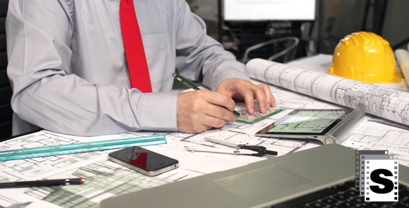 Architect Working In Office 12 alt