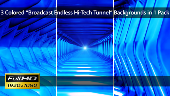 Broadcast Endless Hi-Tech Tunnel - Pack 02