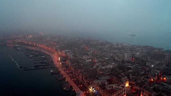 Aerial view of Taranto