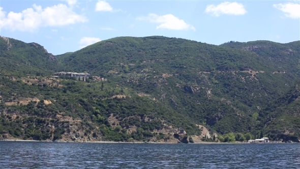 Xeropotamou Monastery. Holy Mount Athos.