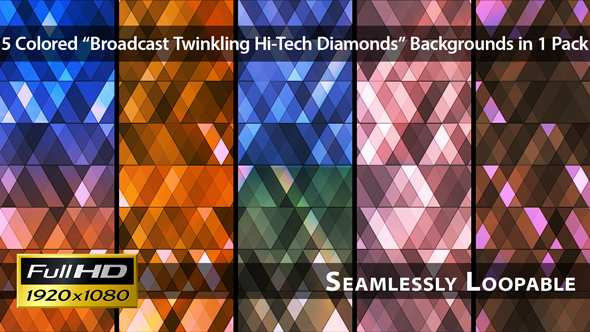 Broadcast Twinkling Hi-Tech Diamonds - Pack 03
