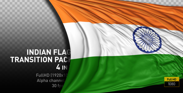 India Flag Transitions