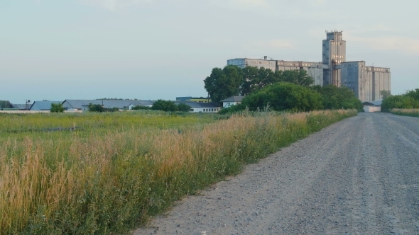 Storage Facility Cereals And Production Of Bio Gas; Silos And Drying Towers