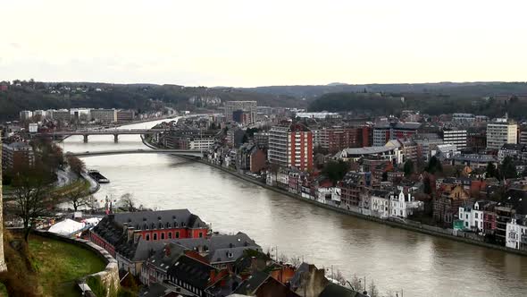 Dinant is a city in the Belgian province of Namur, the city is located at the river Meuse.