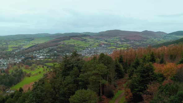 Scenic Irish countryside landscape