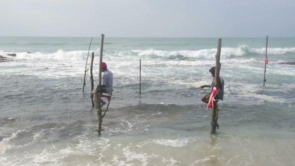 Fishermen In Sri Lanka