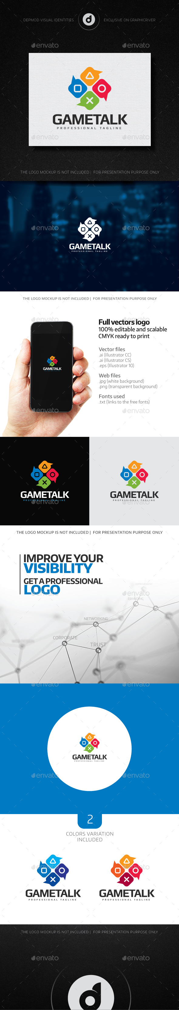 Game Talk Logo