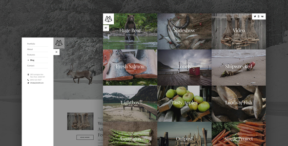 Peekskill – Mobile-First Portfolio for Creatives