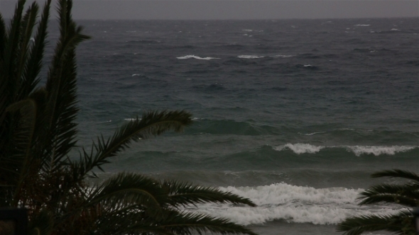 Storm On The Aegean Sea.