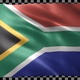 South Africa waving flag looped - VideoHive Item for Sale