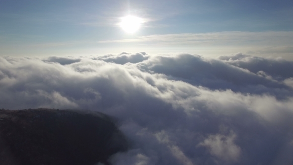 Flying Above The Clouds