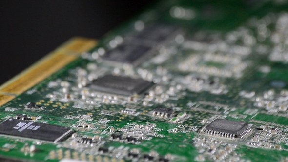 Electronic Circuit Board Rotating