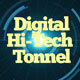 Digital Hi-Tech Tonnel Background - VideoHive Item for Sale