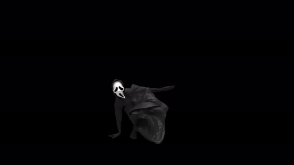 46 Ghost Halloween Dancing 4K