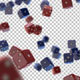 Falling Casino Dice Background Pack - VideoHive Item for Sale