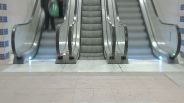 Train Station Escalators