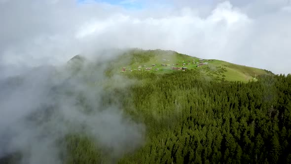 Pokut Plateau Rize Camlihemsin,Pokut plateau in the Black Sea and Turkey. Rize, Turkey