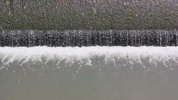 River Water Stream Flowing And Splashing