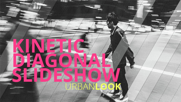 Kinetic Diagonal Slideshow