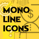 Mono Line Icons Collection - GraphicRiver Item for Sale
