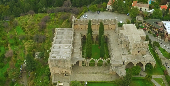 Bellapais Abbey Near Kyrenia Cyprus