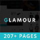 Glamour - Multipurpose OnePage & MultiPage Template - ThemeForest Item for Sale