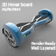 3D Hover Board - 3DOcean Item for Sale