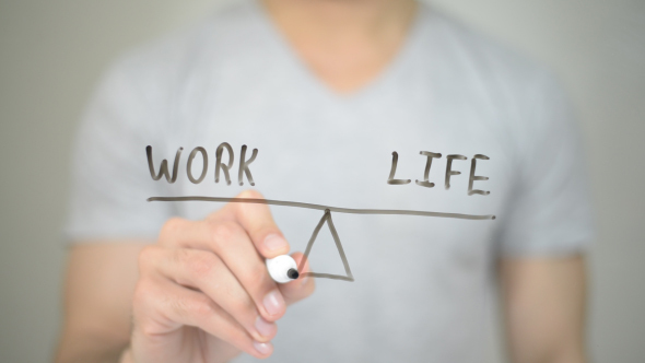 Work Life Balance, Illustration alt