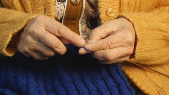 Grandmother Hands Knit