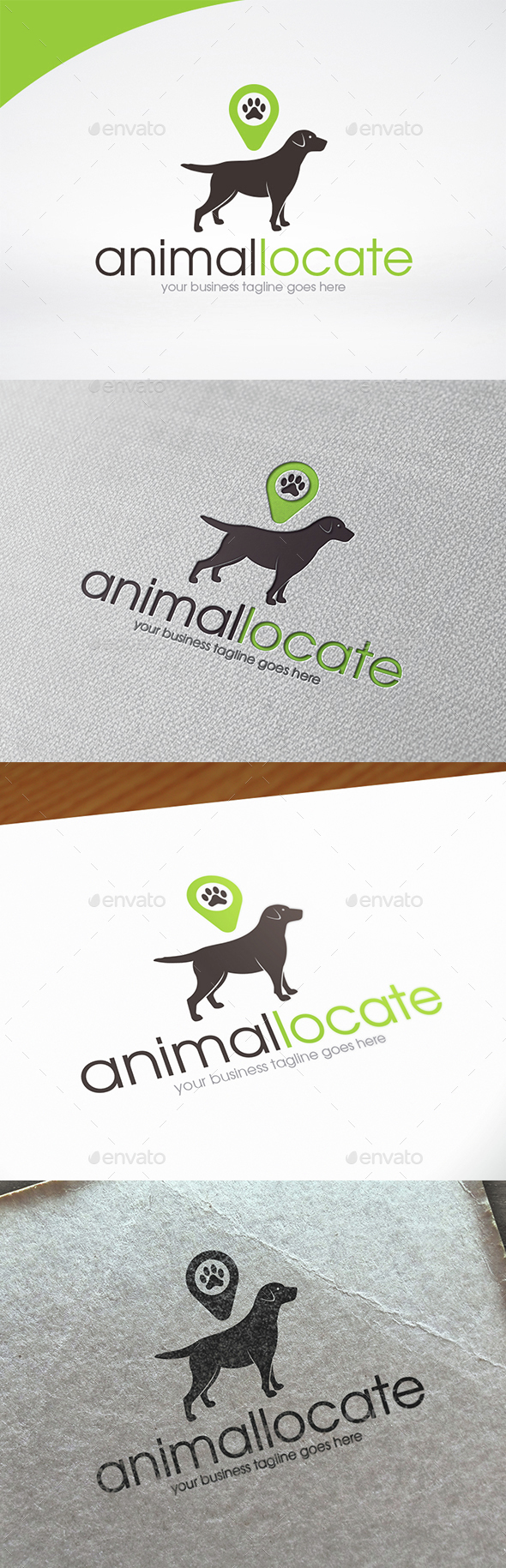 Animal Locator Logo Template