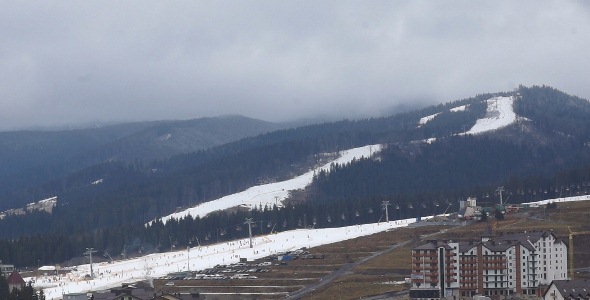 Landscape Clouds Ski Lifts 2