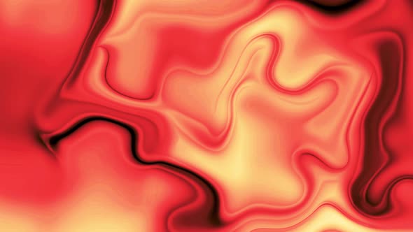 Orange color abstract modern liquid wave background. Liquid wavy motion background.