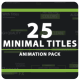 Minimal Titles - VideoHive Item for Sale