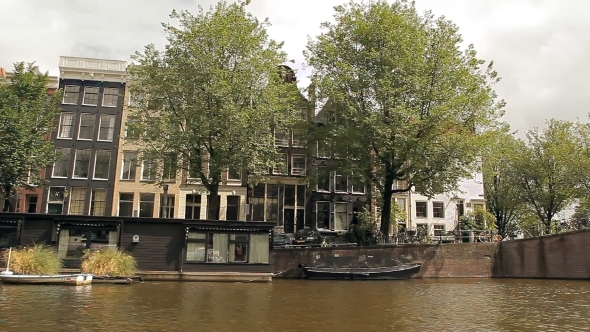 A Boat Trip On The Canals Of Amsterdam