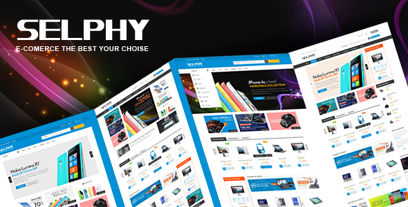 Selphy - Electronics Store eCommerce HTML Template